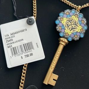 Chanel resin statement necklace